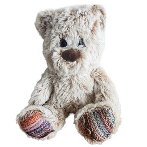 At Home by Mirabeau Giving Bear Embroidered Feet Plush Teddy Stuffed Animal